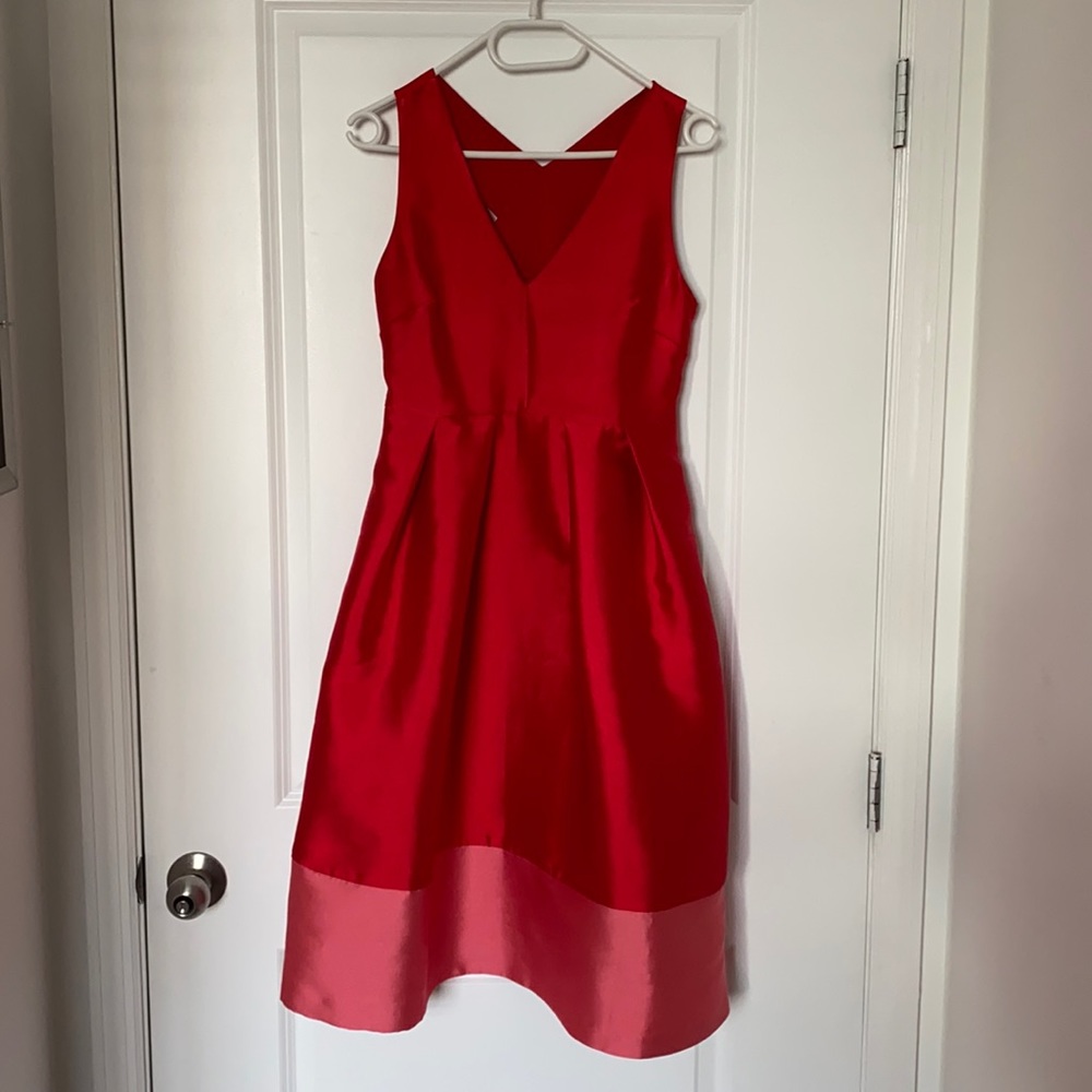 Anthropologie Maeve red dress